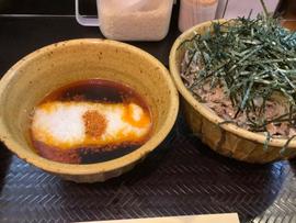 肉とろろそば