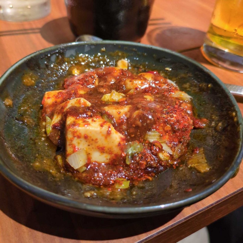 チーズカレー麻婆豆腐チーズ抜き 大辛