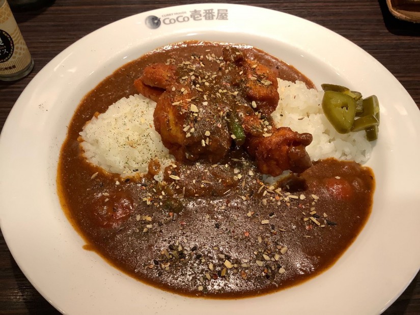 チキンとトマトのホットスパイスカレー 10辛