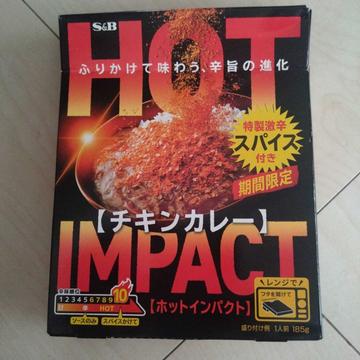 ホットインパクト チキンカレー 10辛