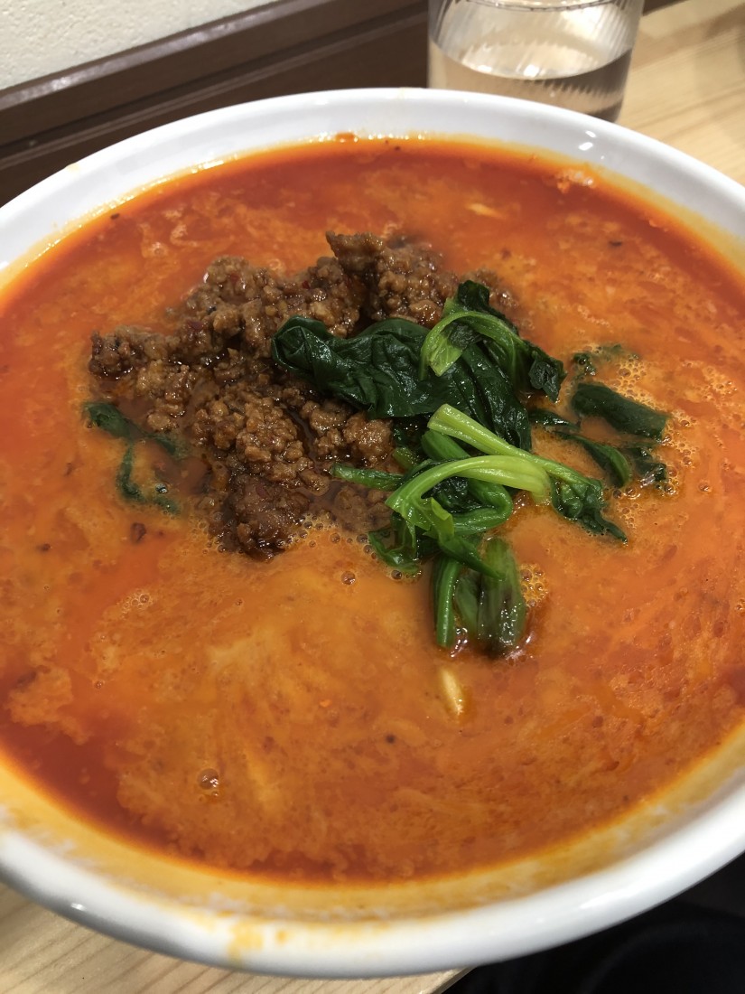 香味坦々麺 赤 赤