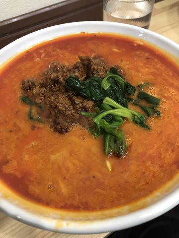 香味坦々麺 赤 赤