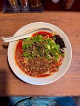 金ゴマ担々麺 辛さLEVEL5 / 痺れLEVEL3