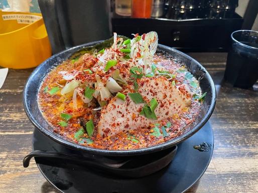 からいしびれる味噌らーめん（大盛） 辛さ増し4  痺れ増し4