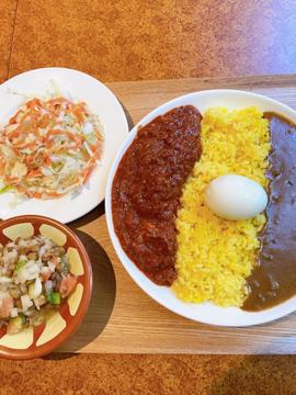 ドロワットミックススペシャルランチ 辛さアップ