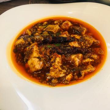 麻婆豆腐定食 辛さ4、痺れ2