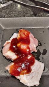 激辛赤だれ鶏ももカルビ