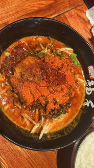 四川風辛味噌ラーメン「赤」 辛さ天国増し