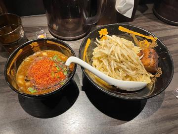 カラシビ味噌つけ麺 辛さ鬼増し 痺れ普通