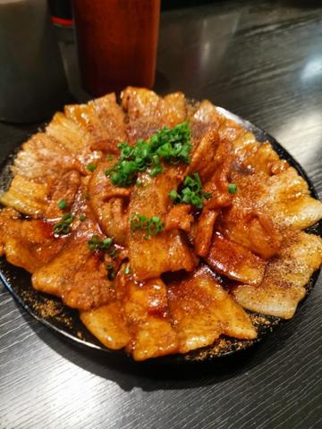 しびれ豚皿