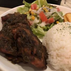ジャマイカンジャークチキンプレート