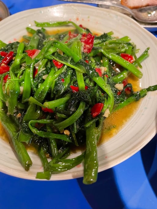 空芯菜炒め なし