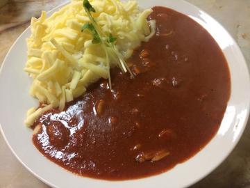 街道カレー(ビーフ)+チーズ 60辛