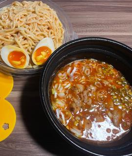 辛つけ麺 3辛
