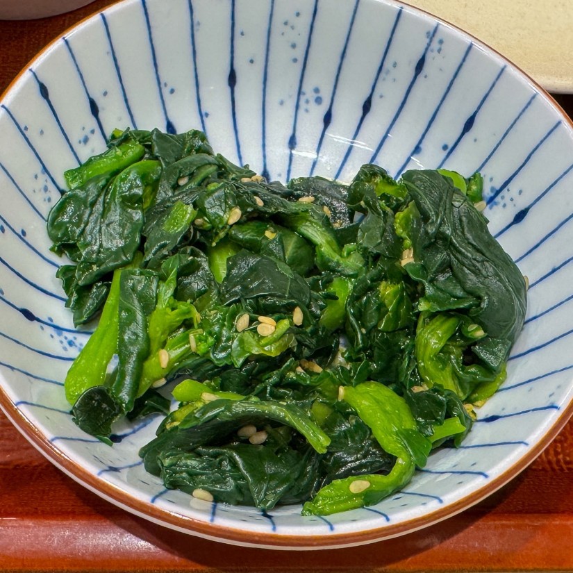 菜の花のからし和え