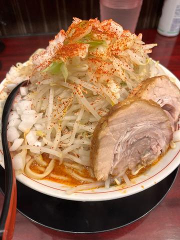 辛っ豚(辛さ8)小、野菜マシ 8辛