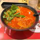 麻辣 獄辣 メニュー特辣（10辛）の上