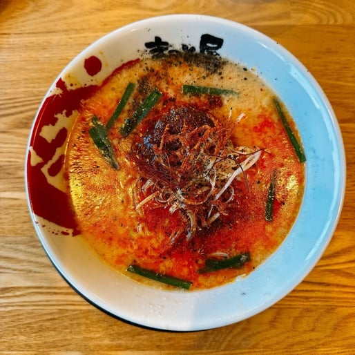 四川シビ辛担々麺 🌶️🌶️🌶️