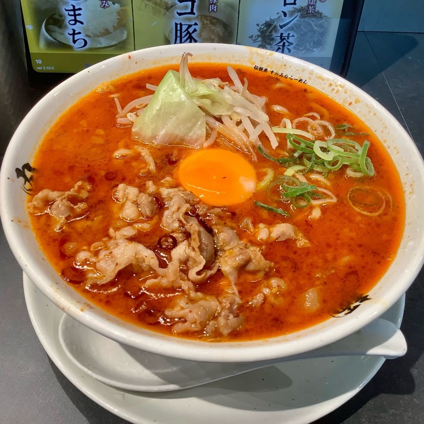 辛ニンニク味噌肉そば