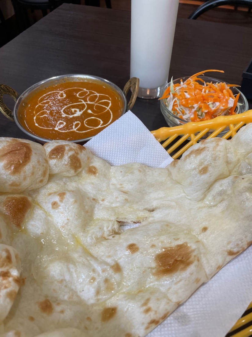 Aランチ:バターチキンカレー(激辛)