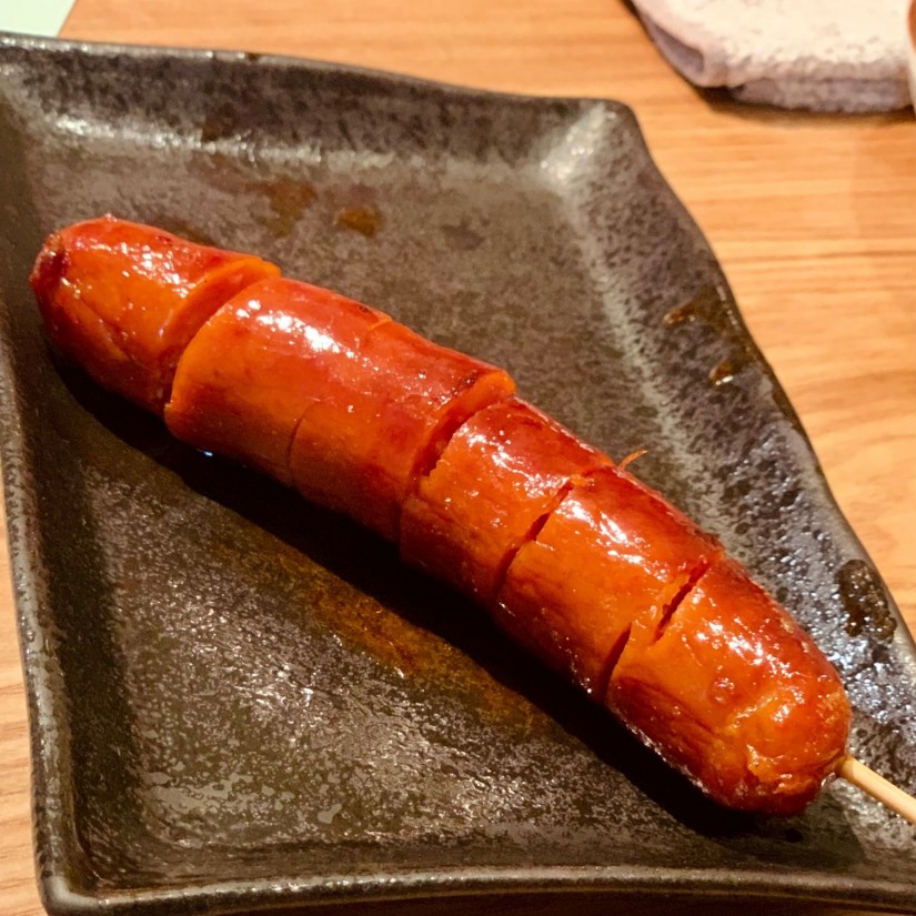 肉仙の激辛ウィンナー