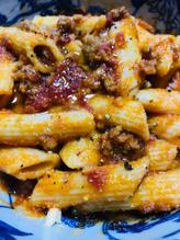 激辛アラビアータソースのペンネ