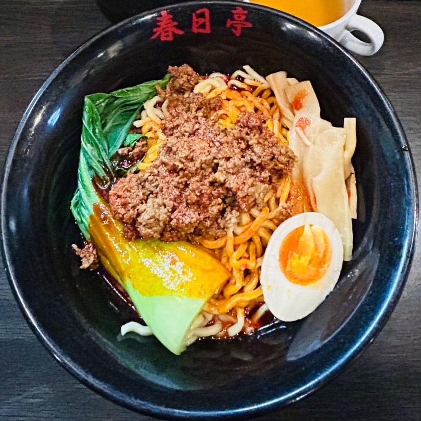 溶岩の担々油そば 10辛