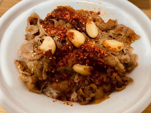 にんにくファイヤー牛カルビ丼