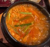 純豆腐チゲ鍋（ラーメントッピング） 激辛