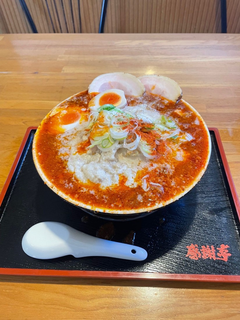 背脂麻婆タンタン麺 10辛