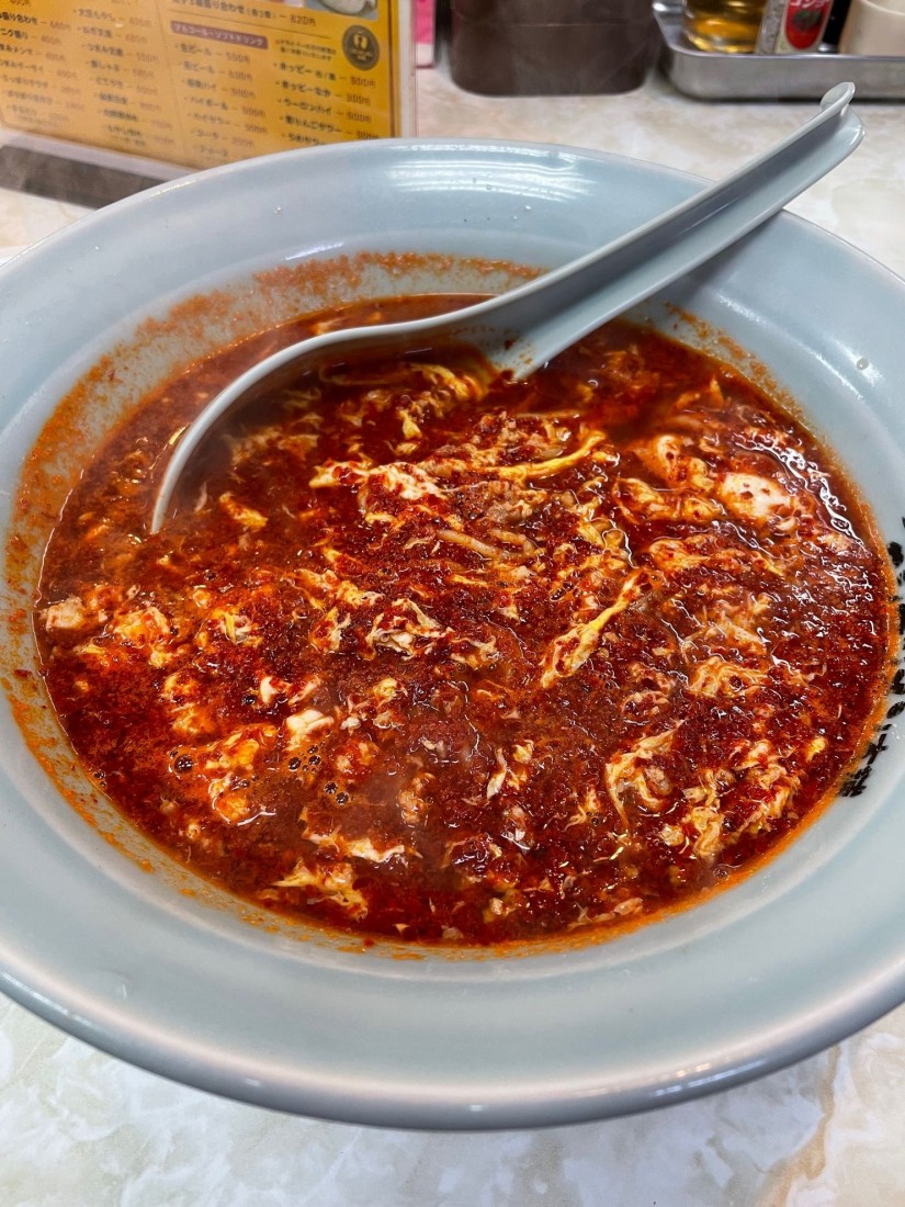 タンタンメン  めちゃ辛