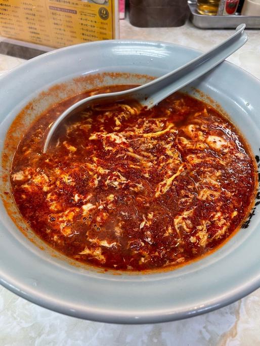 タンタンメン  めちゃ辛