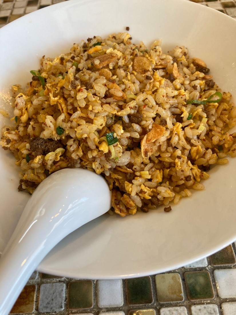 にんにく唐辛子炒飯