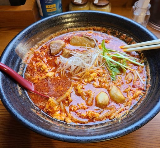 大辛にんにくラーメン 5辛