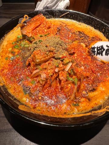 味噌ラーメン 辛さ鬼マシ痺れマシ 辛さ鬼マシ シビマシ