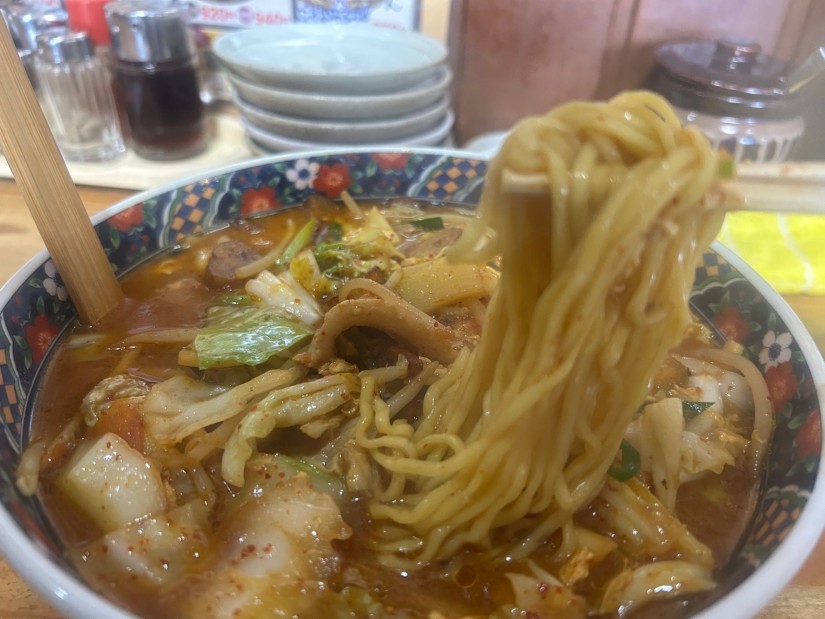 スタミナらーめん(味噌)激辛 激辛