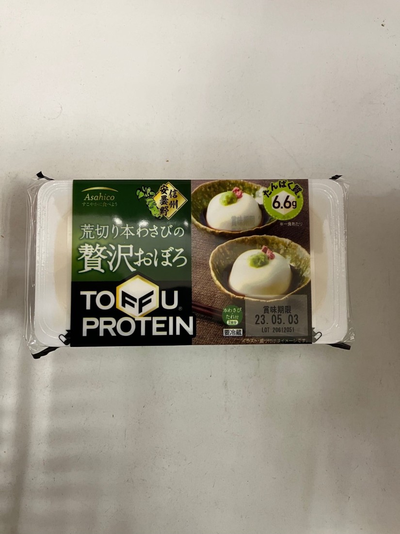 荒切り本わさびの贅沢おぼろTOFU PROTEIN