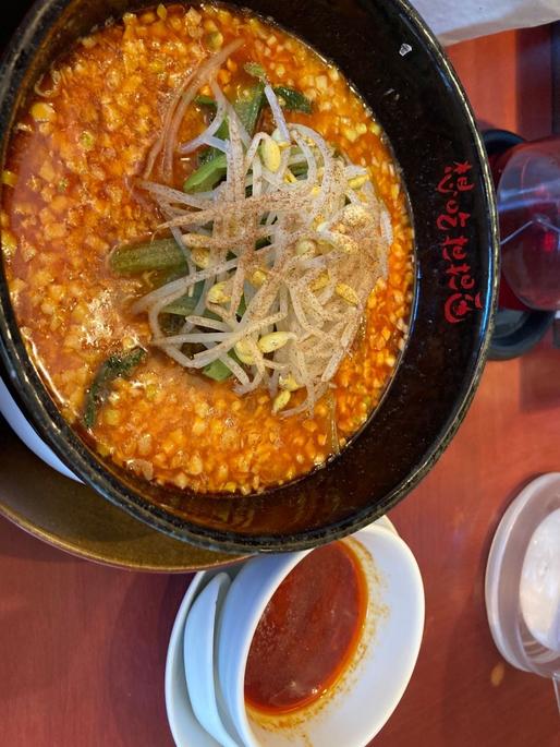 麻辣坦々麺 激辛トッピング
