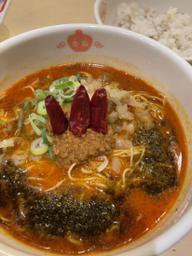 青鬼担々麺 もっともっと辛く