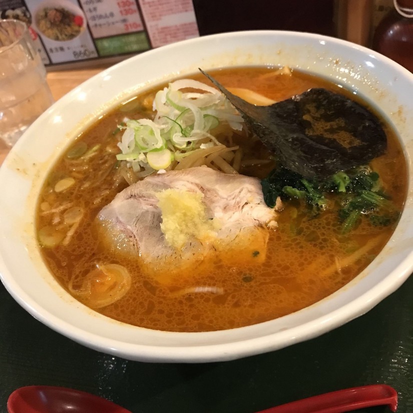 辛獄ラーメン ・大辛みそ ２辛