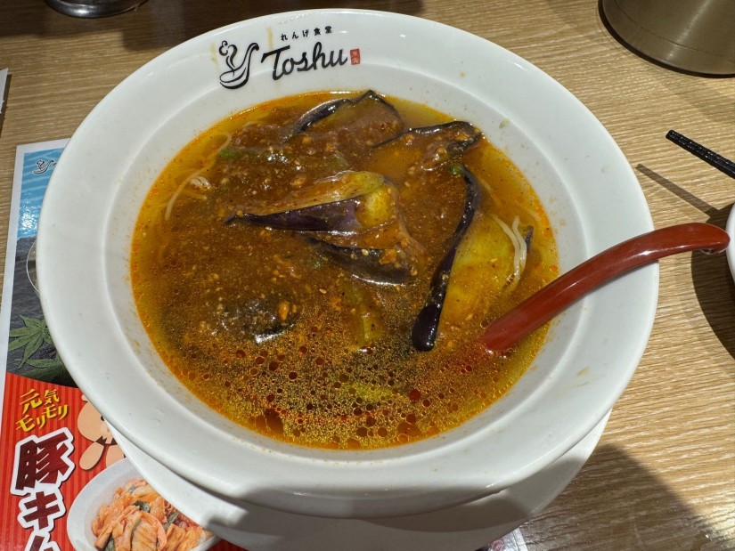 麻婆なすラーメン