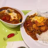 サマーカレー＋ベーコン＋エッグ 40ホット