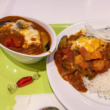 サマーカレー＋ベーコン＋エッグ 40ホット