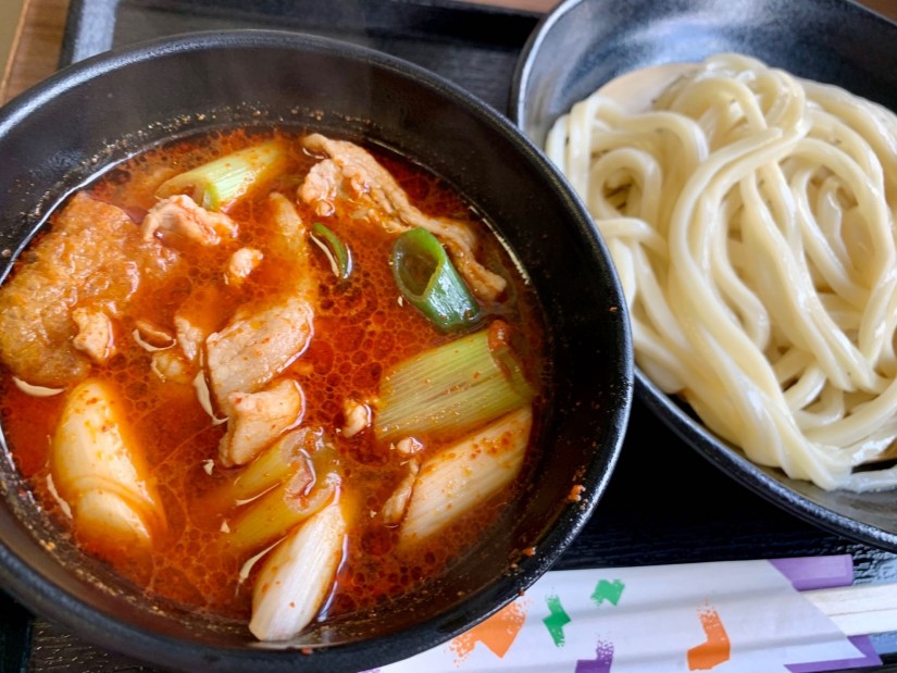 旨辛つけ汁うどん ３辛