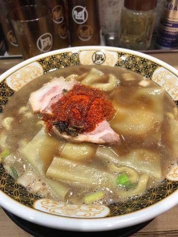 すごい煮干しラーメン 10辛