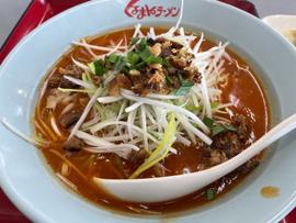 四川風担々麺(あんかけ風) 激辛!