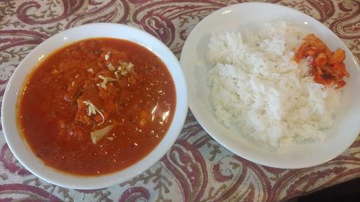 レッドカレー Super very hot （と注文）