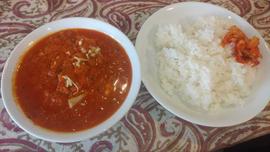 レッドカレー Super very hot (と注文)