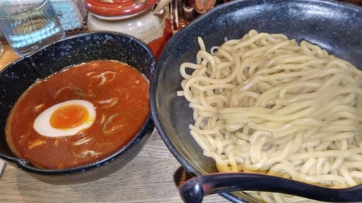灼熱カレーつけ麺 +灼辛