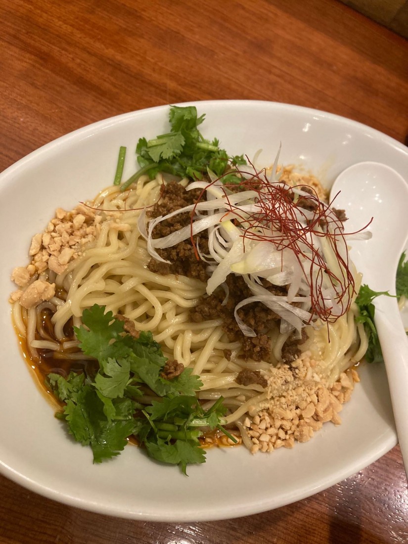 汁なし坦々麺 倍辛